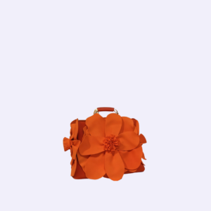 Orange maxi bag